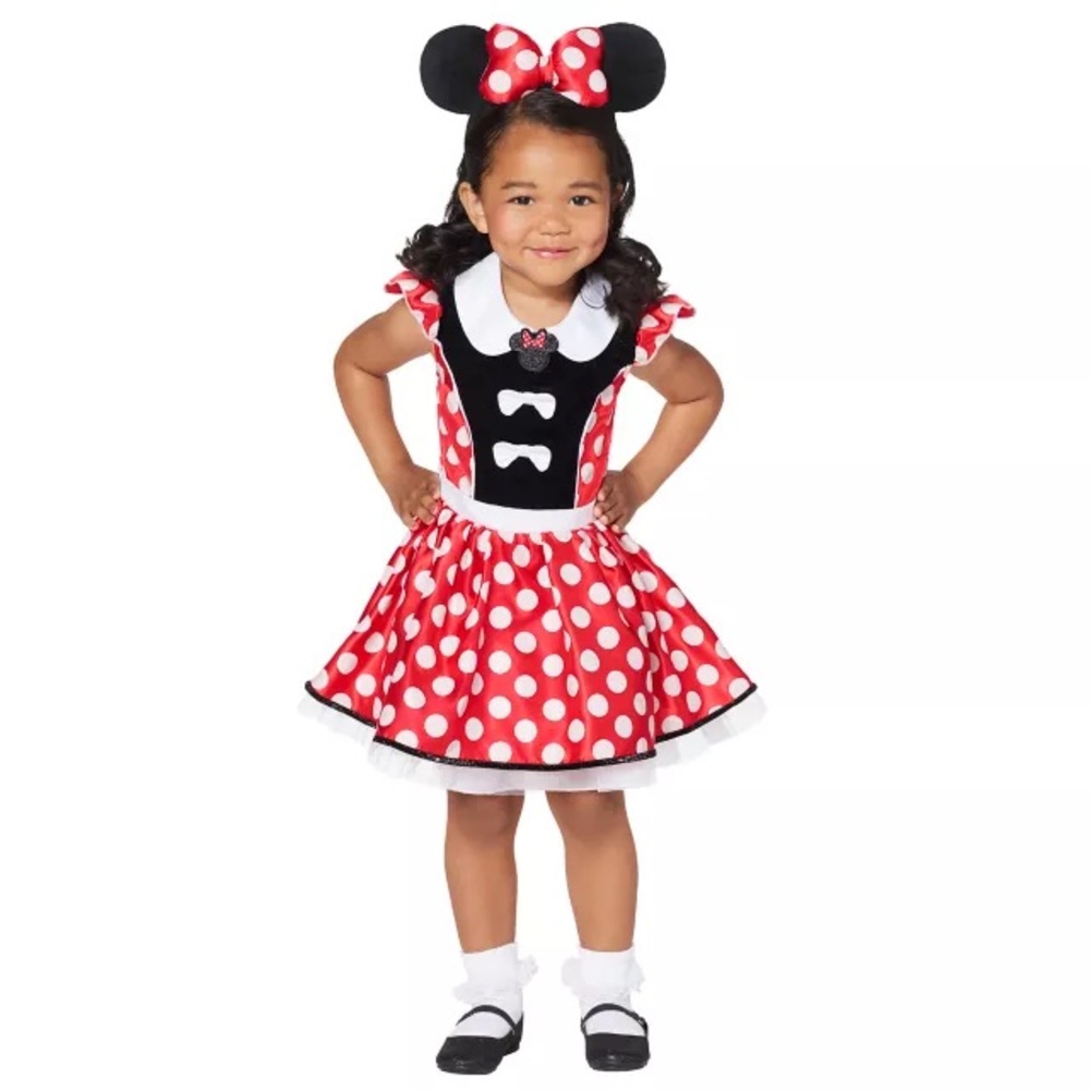 Toddler Minnie Mouse Red Dress Costume